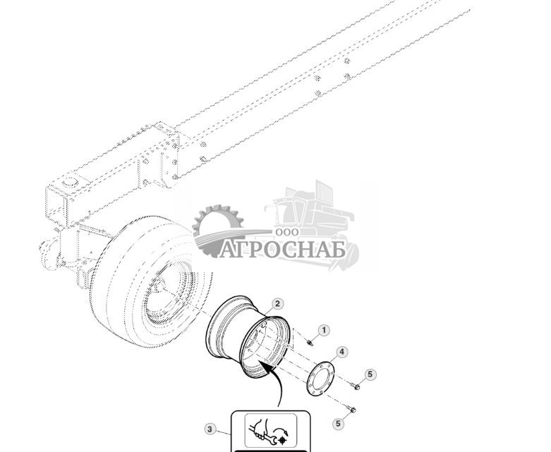 Колесо и обод, узел сдвоенного колеса, для тяжелых условий работы (745101 - ) - ST706379 29.jpg